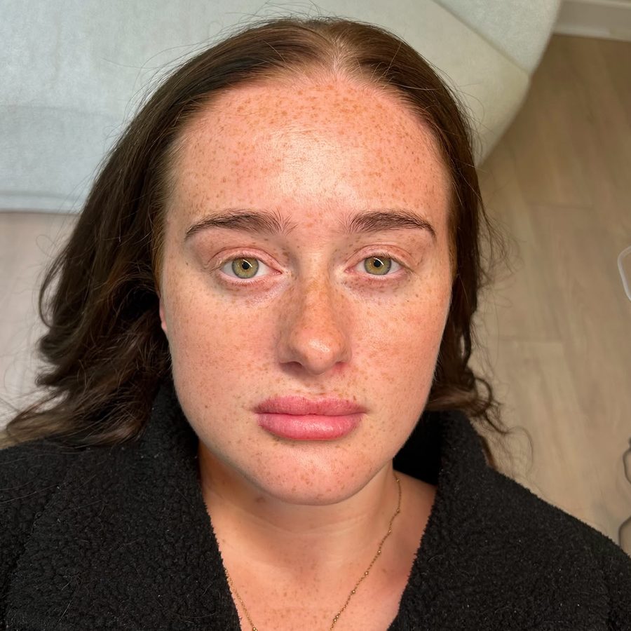 Before lash lift at Kovara